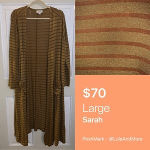 🆕 LuLaRoe Large Sarah Duster Sweater